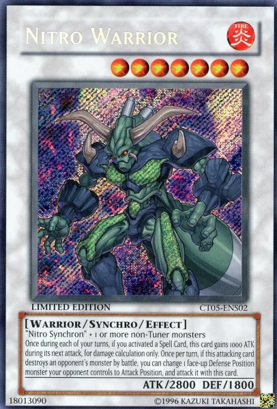 Guerrier Nitro [CT05-ENS02] Secret Rare