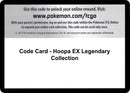 Image for Code Card - Hoopa EX Legendary Collection - Pokemon