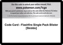 Image for Code Card - Flashfire Single Pack Blister [Skiddo] - Pokemon