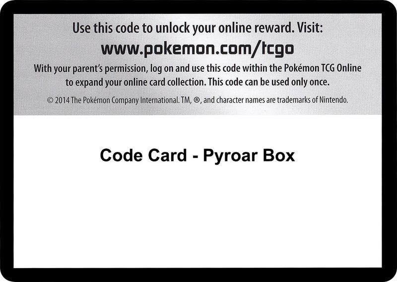 Image for Code Card - Pyroar Box - Pokemon