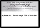 Image for Code Card - Steam Siege Elite Trainer Box - Pokemon
