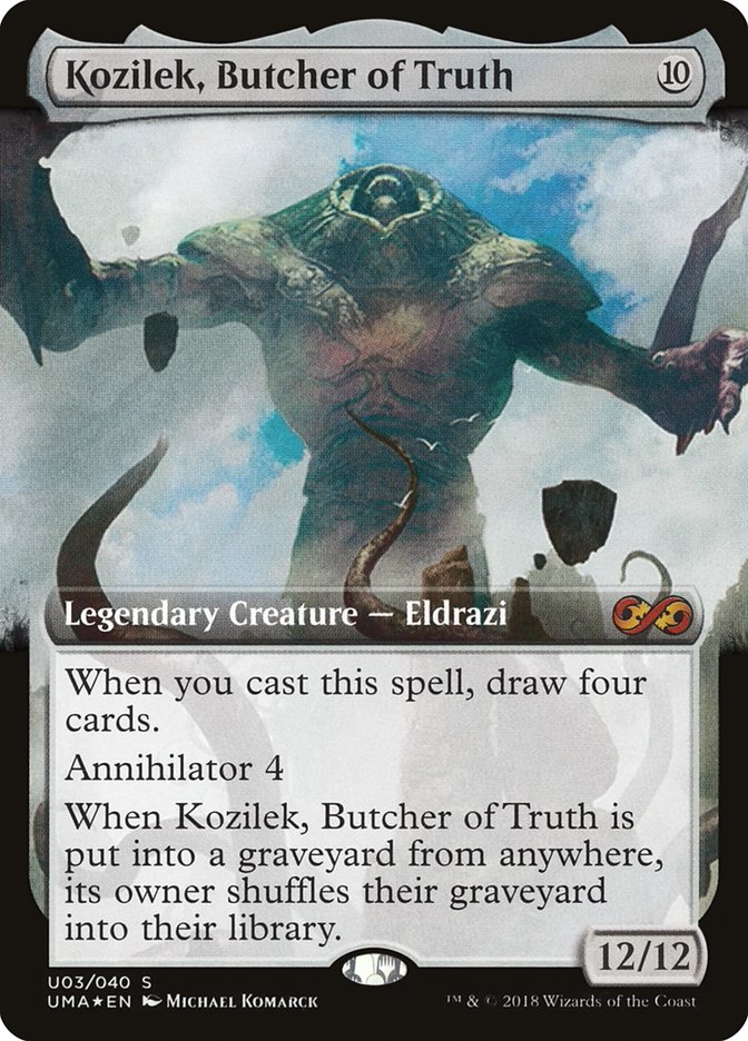 Kozilek, Boucher de la Vérité (Présentoir) [Booster géant Ultimate Masters]