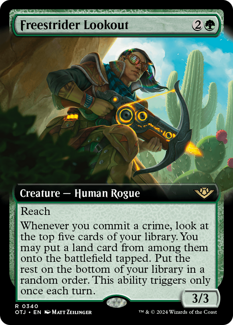 Sentinelle d'Allurelibre (Extended Art) [Hors-la-loi de Croisetonnerre]