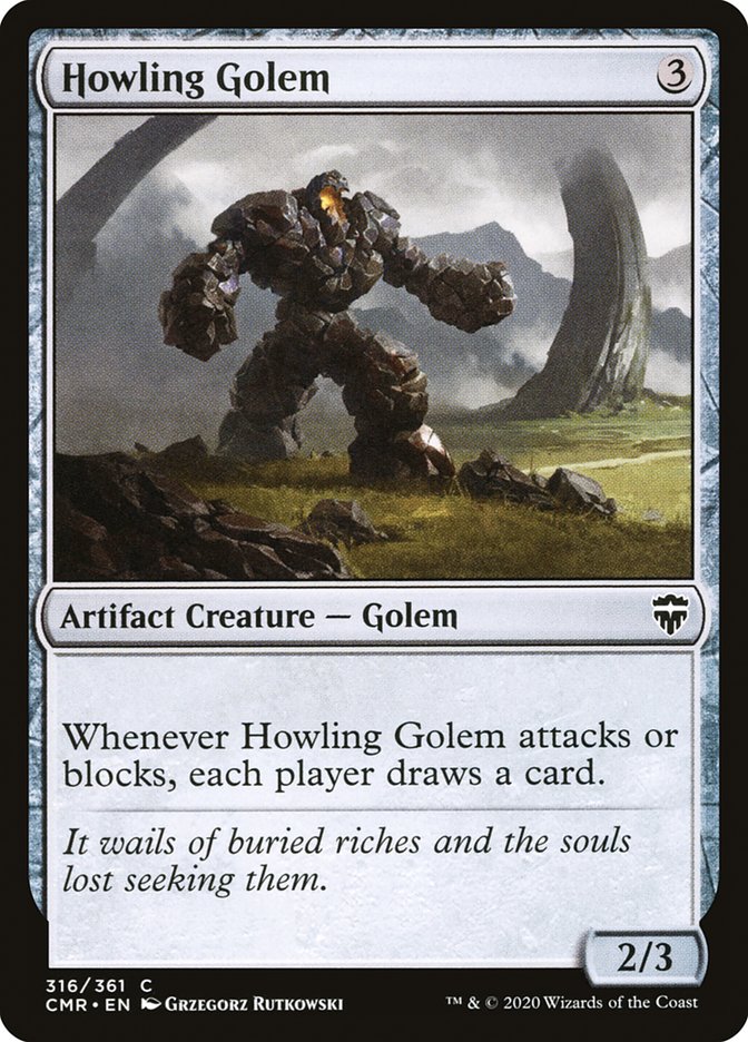 Gólem Aullador [Commander Legends]