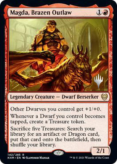 Magda, meneuse de la provocation (Booster d'extension) [Promos Kaldheim]
