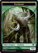Éléphant (012) // Esprit (016) Jeton recto-verso [Modern Horizons Tokens]