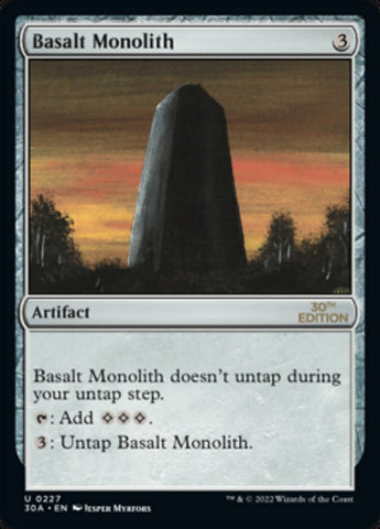 Monolito de Basalto [Edición 30 Aniversario]