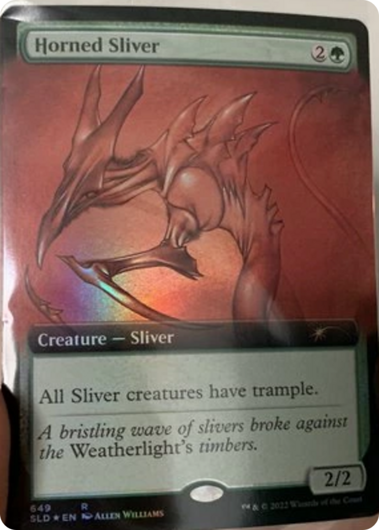 Éclat cornu (Illustration étendue) [Promos Secret Lair Drop]