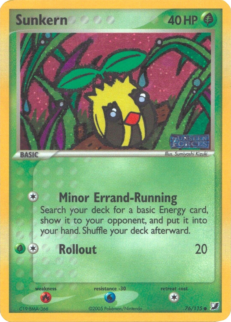 Sunkern (76/115) (Sellado) [EX: Fuerzas Ocultas]