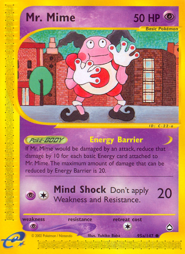 M. Mime (95a/147) [Aquapolis]