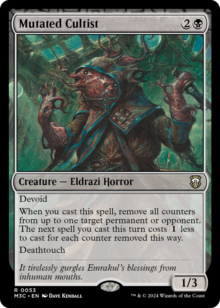 Fanático Mutado (Ripple Foil) [Modern Horizons 3 Commander]