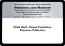 Image for Code Card - Eevee Evolutions Premium Collection (MCAP) - Pokemon