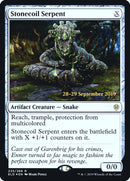 Serpiente de bobina de piedra [Promos de prelanzamiento de Trono de Eldraine]
