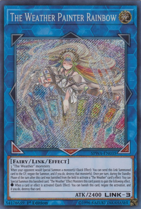 La Peintre Météorologique Arc-en-Ciel [SPWA-FR035] Secret Rare