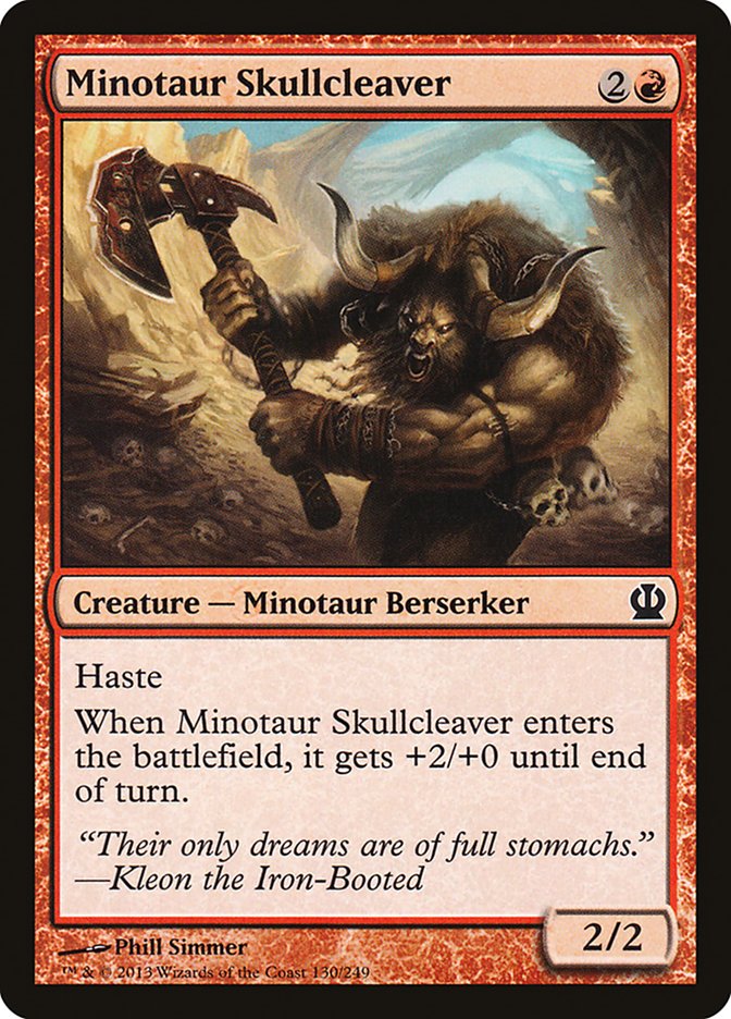 Minotaure Crânemâcheur [Théros]