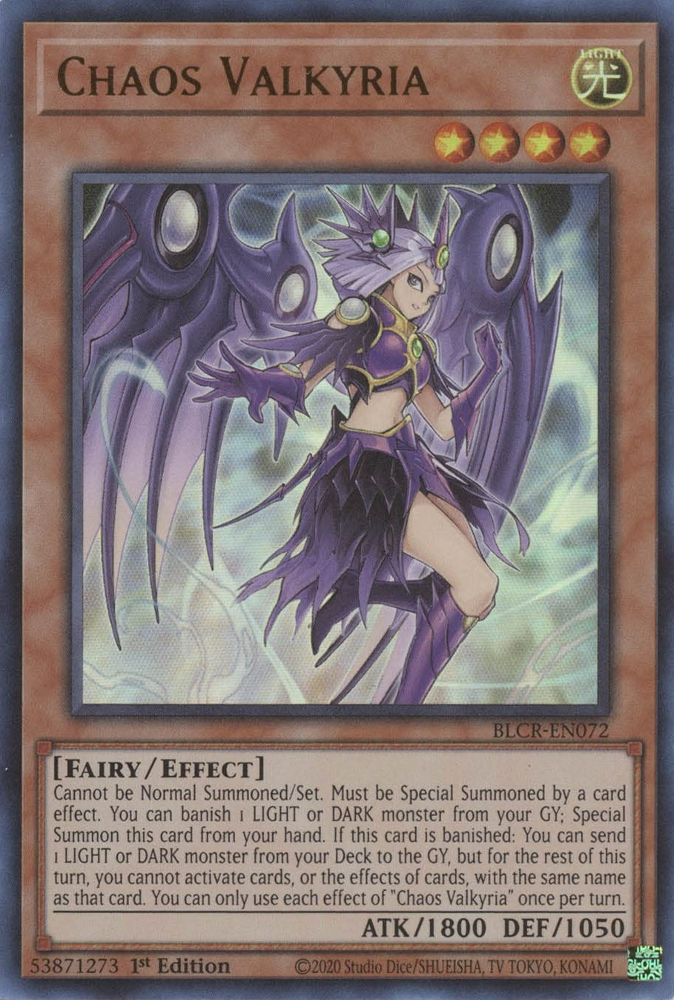 Valkyrie du Chaos [BLCR-FR072] Ultra Rare