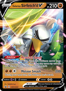 Sirfetch'd de Galar V (SWSH043) [Espada y Escudo: Promociones Black Star]