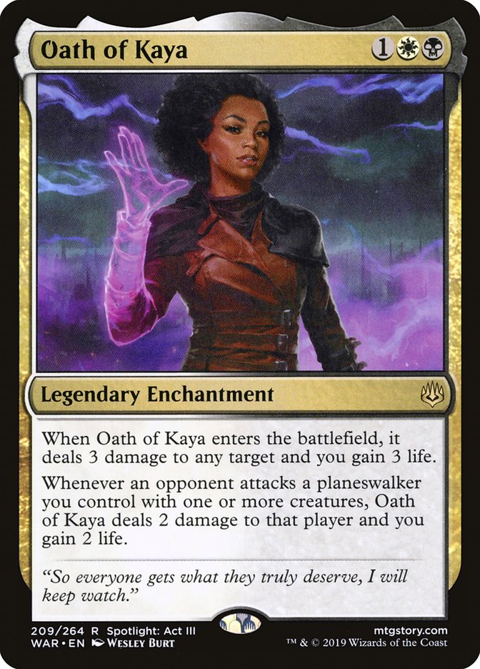 Serment de Kaya [Guerre des Planeswalkers]