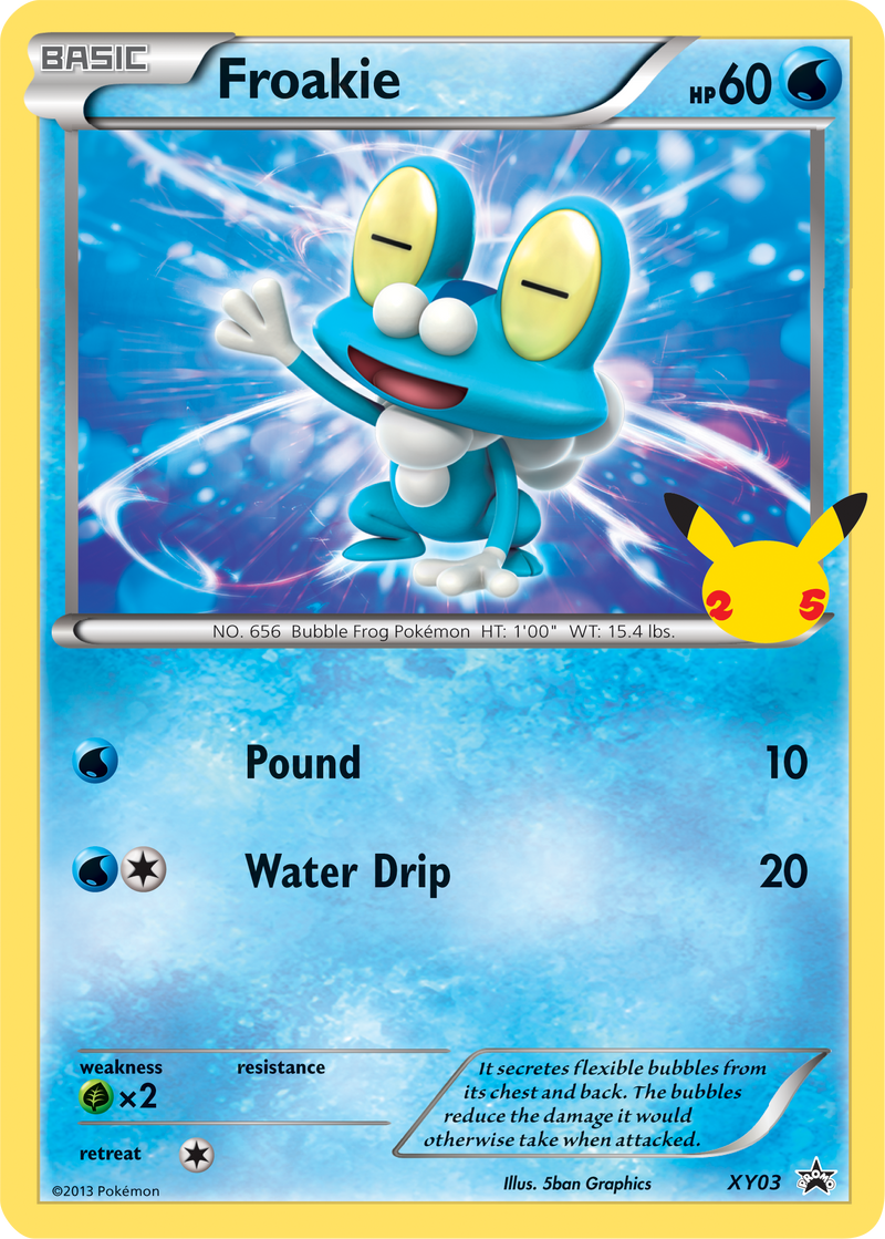 Grenousse (XY03) (Carte géante) [Pack Premier Partenaire]