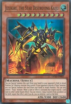 Jizukiru, el Kaiju Destructor de Estrellas [OP10-EN007] Súper Rara