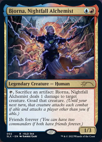 Bjorna, Alquimista de la Noche [Secret Lair: Universos Internos]