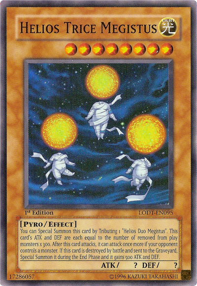Helios Trice Mégistus [LODT-FR095] Super Rare