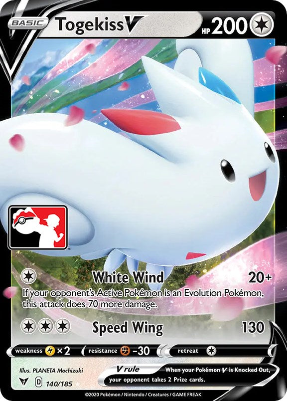 Togekiss V (140/185) [Paquete de Premios Serie Uno]