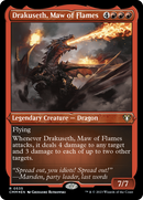 Drakuseth, Gueule de flammes (Gravure à l'acide) [Commander Masters]