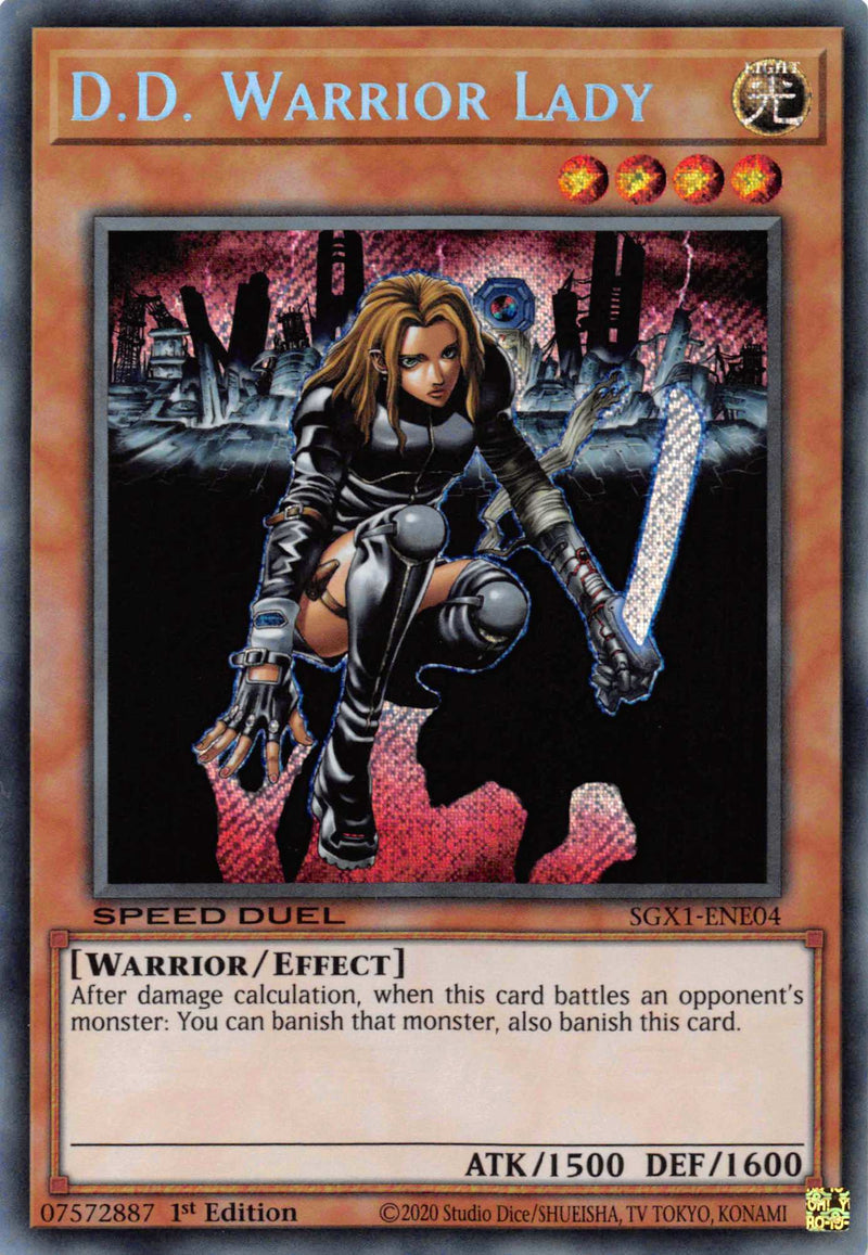 Dame Guerrière D.D. [SGX1-FRE04] Secrète Rare