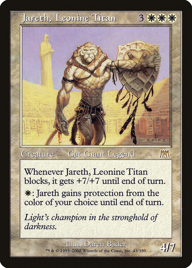 Jareth, titan léonin [Carnage]