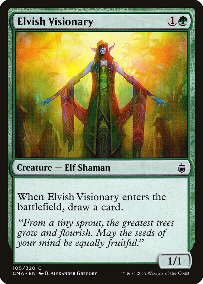 Visionario élfico [Commander Anthology]