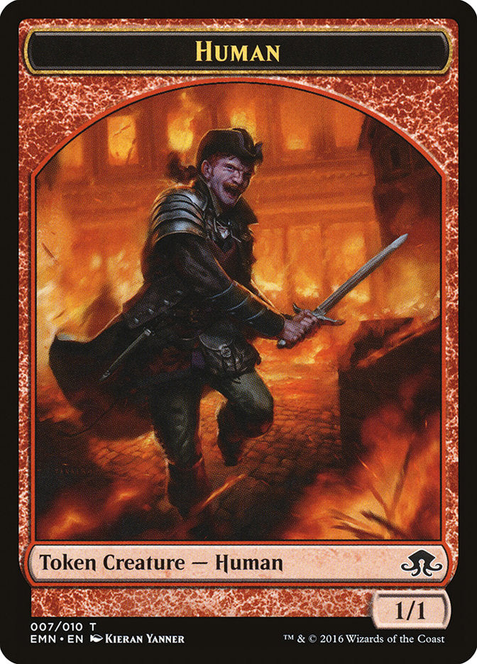 Jeton Humain [Jetons Eldritch Moon]
