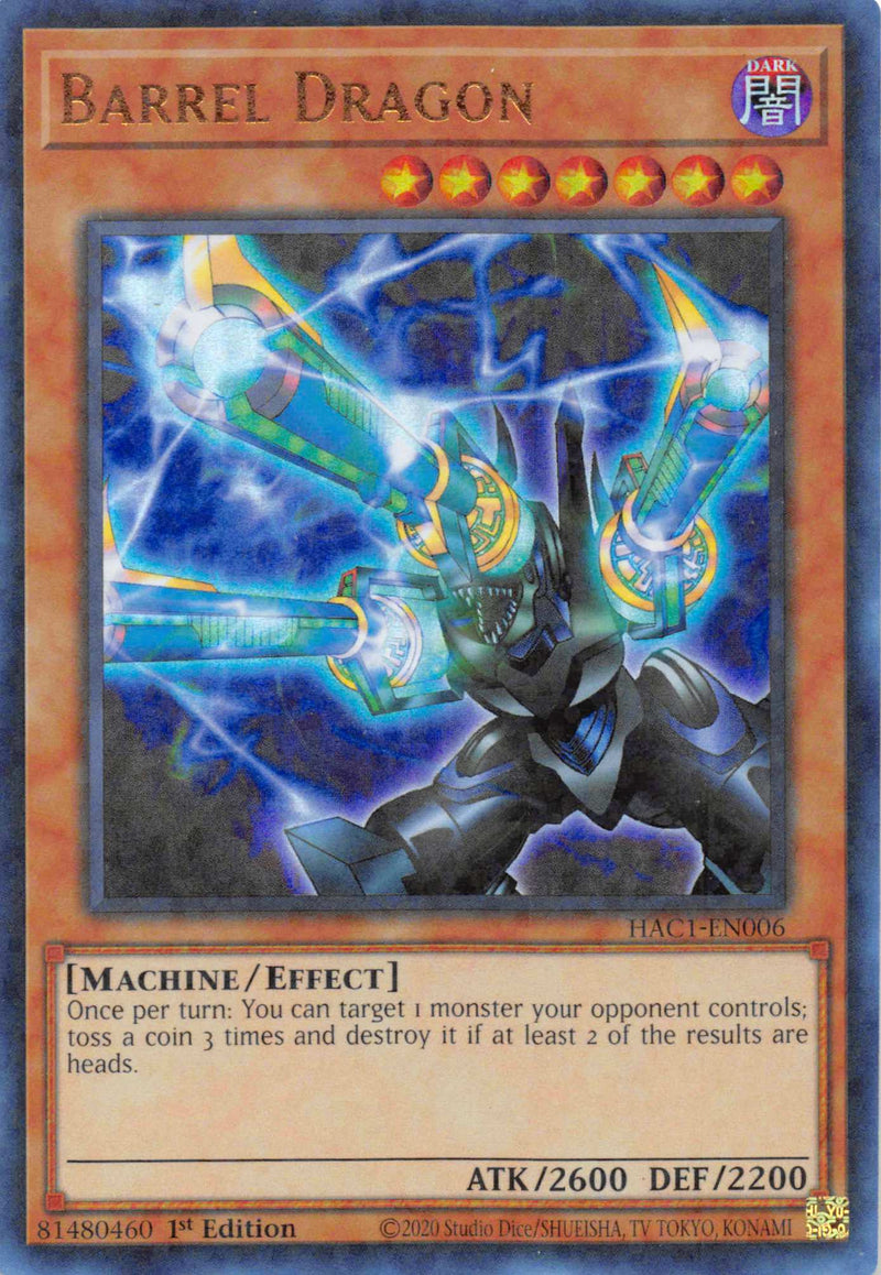 Dragon Revolver (Terminal duelliste) [HAC1-FR006] Parallel Rare