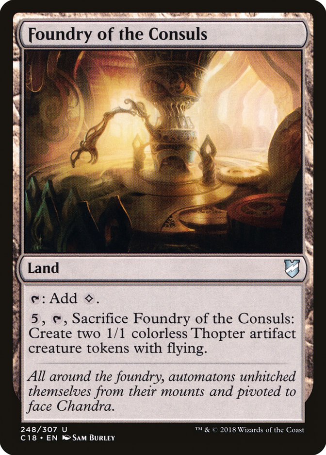 Fonderie des consuls [Commander 2018]