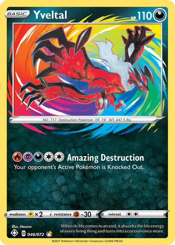 Yveltal (046/072) [Épée et Bouclier : Destinées Radieuses]