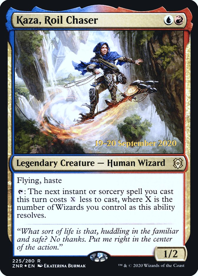 Kaza, Chasseuse de Roil [Promos d'avant-première de Zendikar Rising]