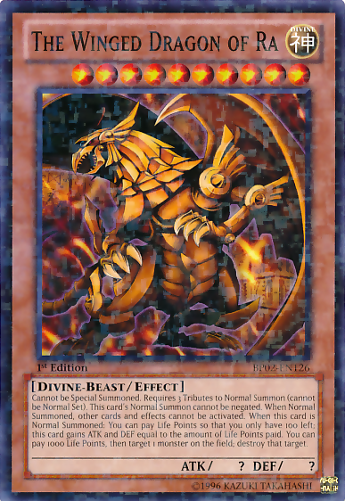 Le Dragon Ailé de Ra [BP02-FR126] Rare Mosaïque