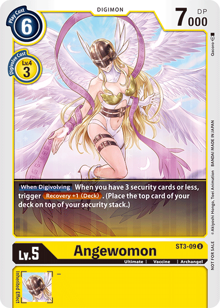 Angewomon [ST3-09] (Tamer Battle Pack) [Mazo de Inicio: Promocionales de Cielo Amarillo]