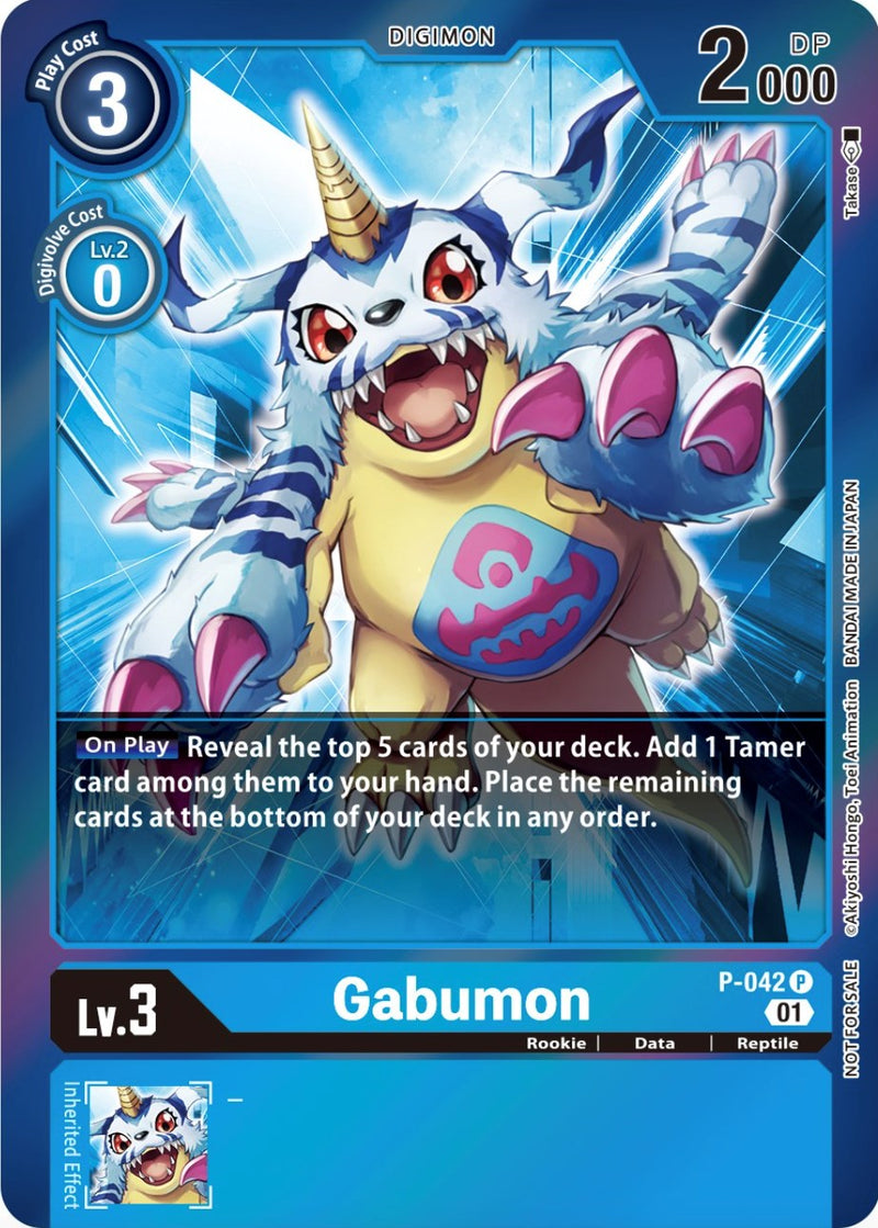 Gabumon [P-042] (Paquete de evento 4) [Cartas promocionales]