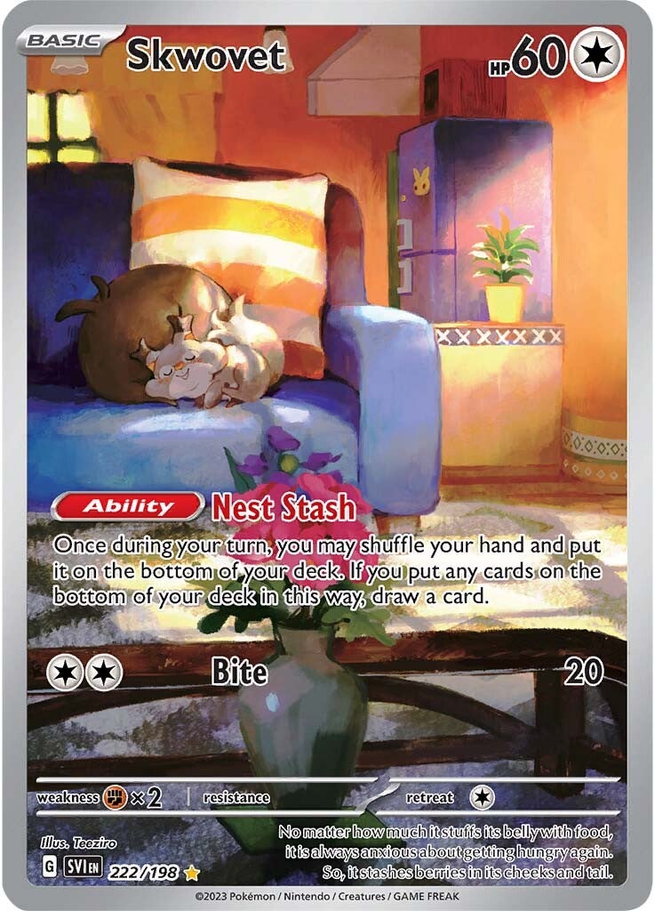 Skwovet (222/198) [Escarlata y Púrpura: Set Base]