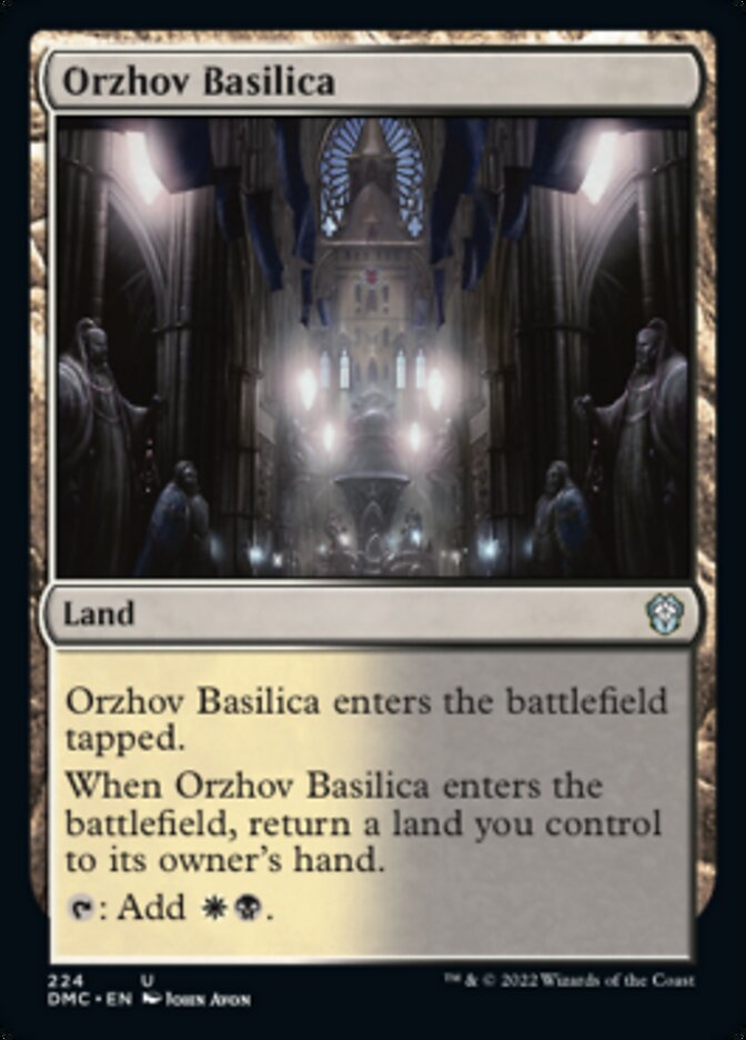 Basilique d'Orzhov [Dominaria United Commander]