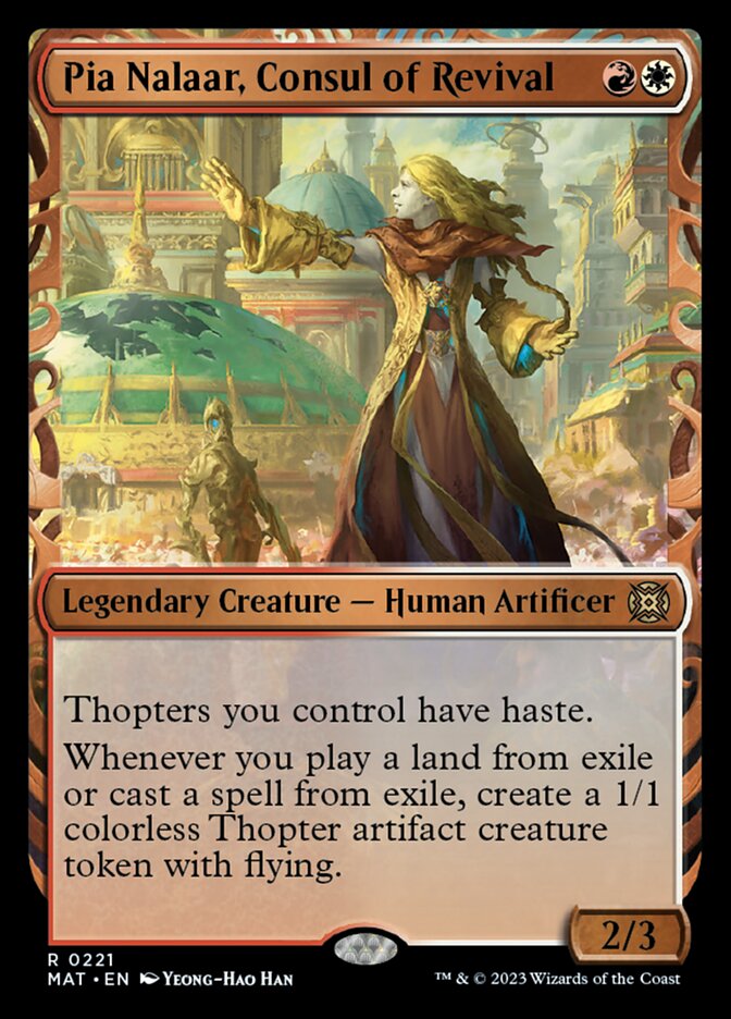 Pia Nalaar, Consule de la renaissance (Halo Foil d'Extension) [L'Après-math]