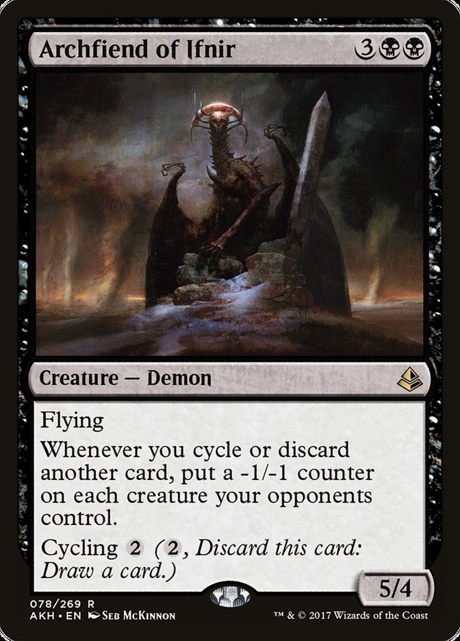 Grand démon d'Ifnir [Amonkhet]
