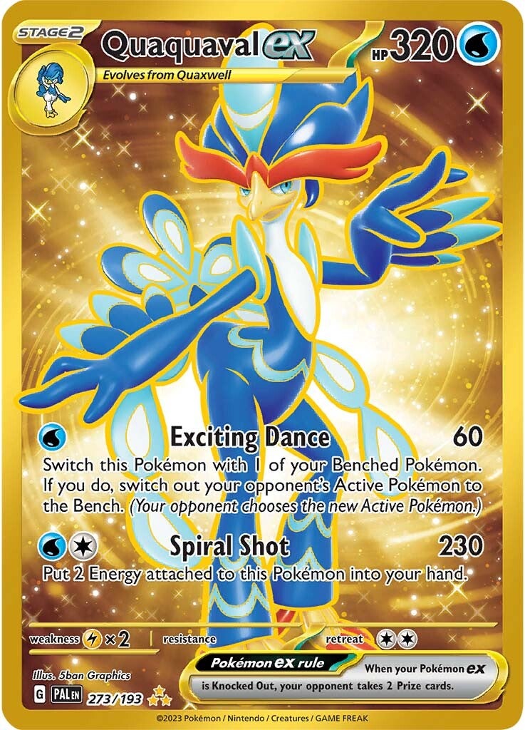 Quaquaval ex (273/193) [Escarlata y Púrpura: Evolución en Paldea]