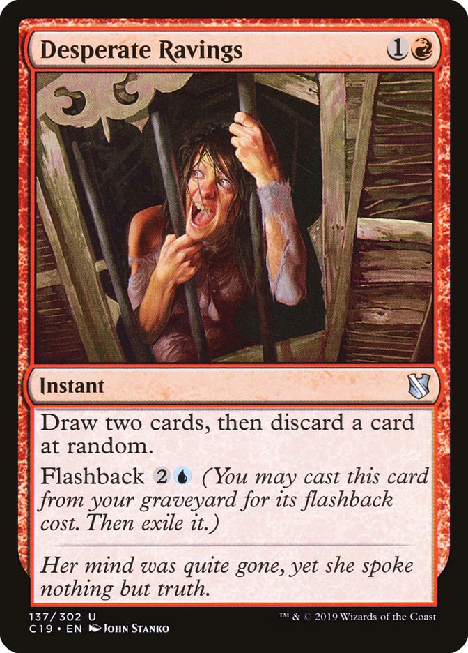 Rage désespérée [Commander 2019]