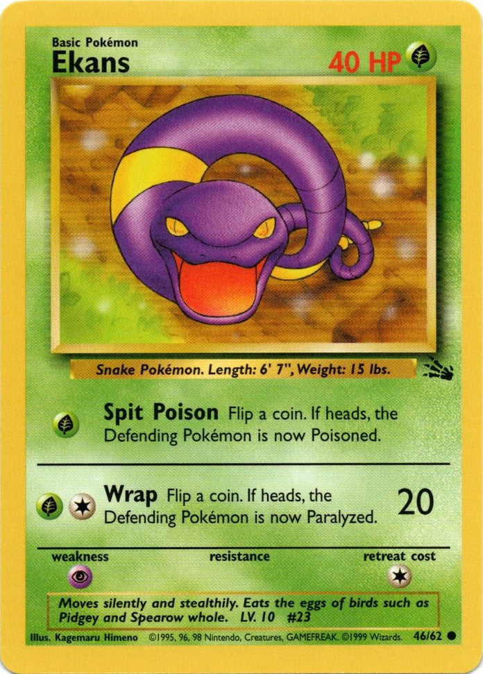 Arbok (46/62) [Fossil Unlimited]
