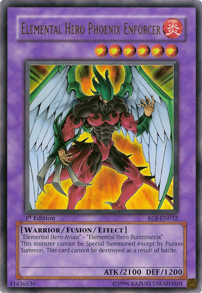 Héros Élémentaire Boutefeu Phénix [EOJ-FR032] Ultra Rare