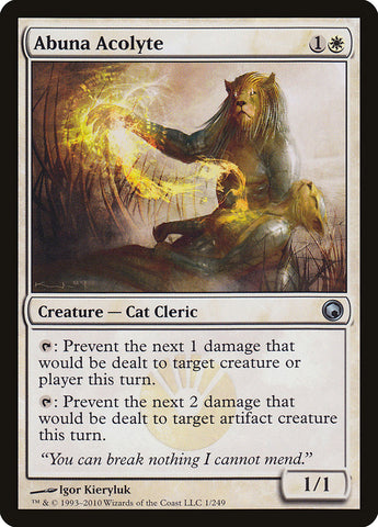 Acolyte d'Abuna [Cicatrices de Mirrodin]