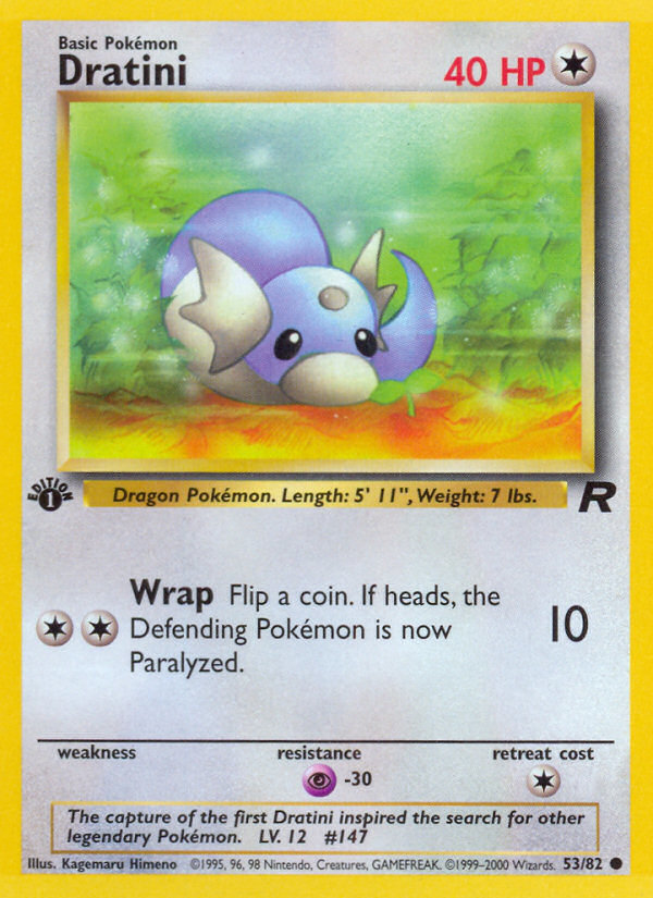 Minidraco (53/82) [Team Rocket 1re édition]