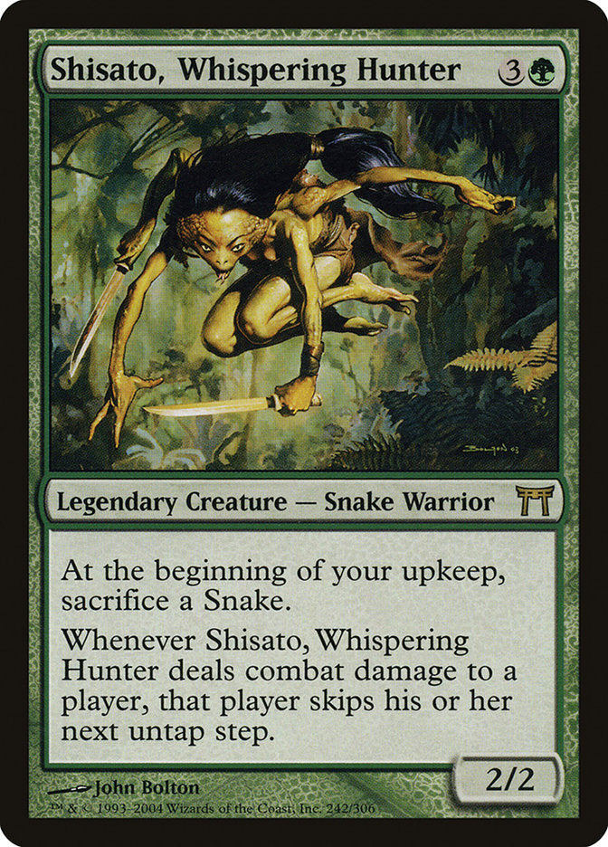 Shisato, chasseuse chuchotante [Champions de Kamigawa]